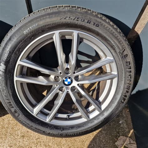 Genuine Bmw X Style M Alloy Wheels Msport G G Ebay