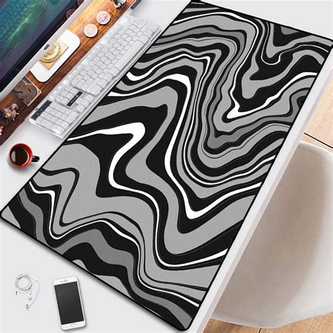 Xzxctx Strata Liquid Computer Mouse Pad Gaming Mousepad Abstract Large