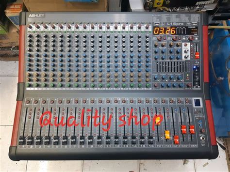 Jual Mixer Ashley L Pro Channel Original Di Lapak Quality