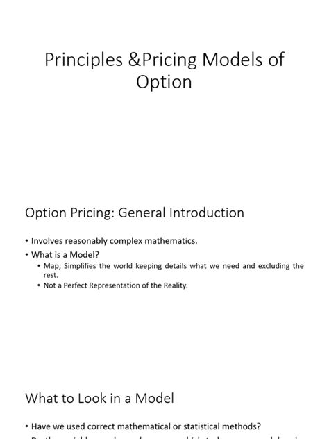pricing models  greeks finance option finance