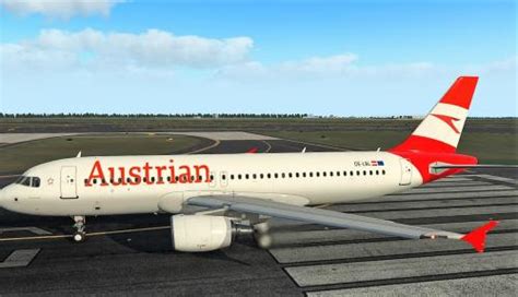 Ff A320 Austrian Airlines Oe Lbl New Aircraft Skins Liveries X