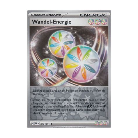 Wandel Energie Reverse Holo Entwicklungen In Paldea Pokemon