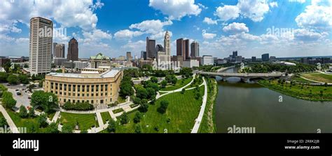 Downtown Columbus Ohio Aerial Hi Res Stock Photography And Images Alamy