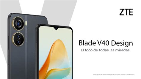 Nuevo ZTE Blade V40 Design un móvil barato y muy bonito