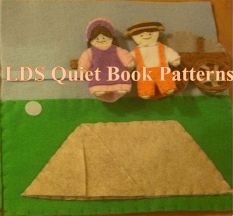 Lds Busy Book Patterns Felt Quiet Books Pioneer Children Sang As They