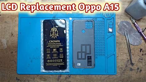 Cara Ganti Lcd Oppo A15 Dengan Mudah Aman Dan Rapih YouTube