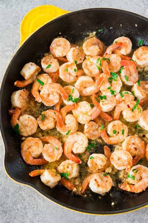 Shrimp Scampi So Easy Ready In 15 Mins Delicious Meets Healthy