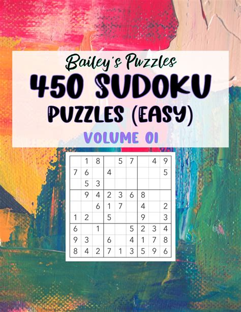 Sudoku Puzzle Books - Bailey's Puzzles