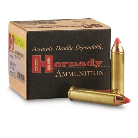 Hornady LEVERevolution 460 S W Magnum FTX 200 Grain 20 Rounds