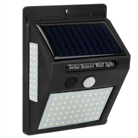 Solar Wall Light Outdoor 100 Leds Pir Motion Sensor Lamps Ip65 Waterproof Lighting For Garag