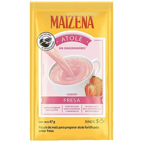 Maizena Atole Strawberry G Powder Fresa Mexican Things