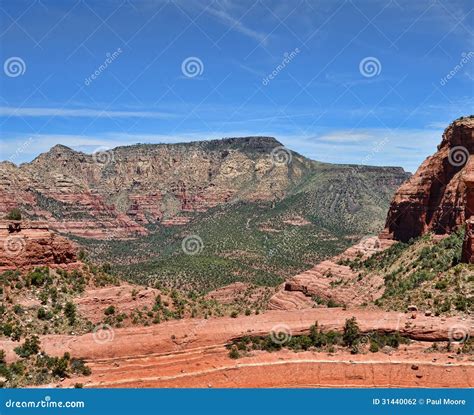 Sedona Aerial View stock photo. Image of southwest, natural - 31440062