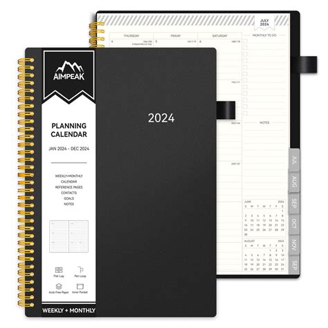 Planner 2024 2024 Planner Weekly And Monthly Jan 2024 Dec 2024