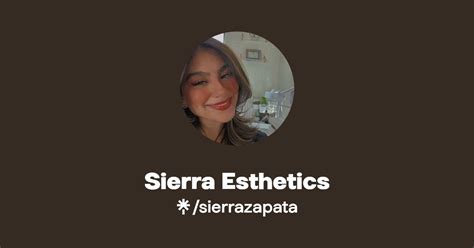 Sierra Esthetics Instagram Facebook TikTok Linktree