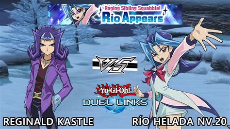 Reginald Kastle Shark Vs Rio Kastle Nv 20 Yu Gi Oh Duel Links YouTube