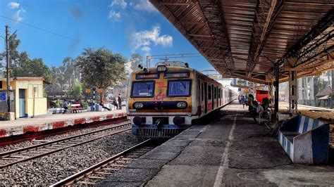 High Speed Kaziranga Special Train And Icf Medha Emu Local Train Crossing