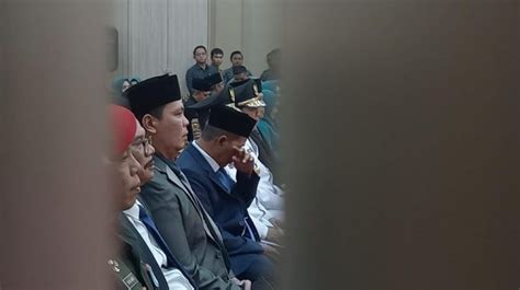 Detik Detik Syafrudin Menangis Saat Pj Wali Kota Serang Yang Gantikan