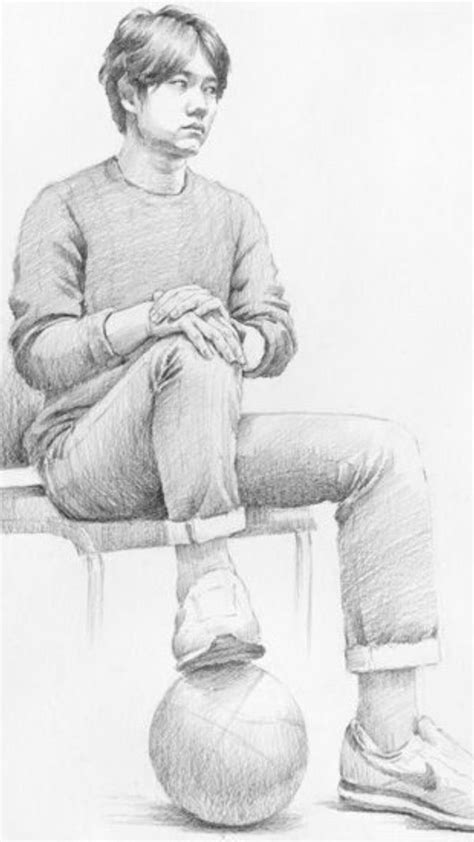 Sitting Pose Reference Improve Your Boddy Drawing Art Figure