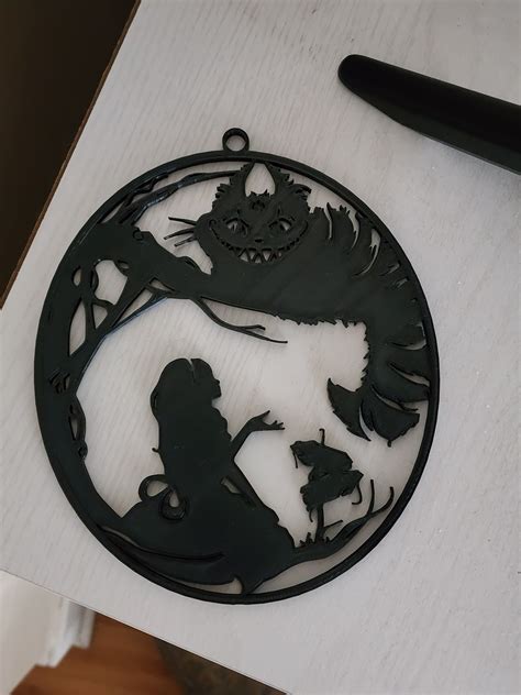 Alice in Wonderland Wall Decor by Stachey | Download free STL model ...
