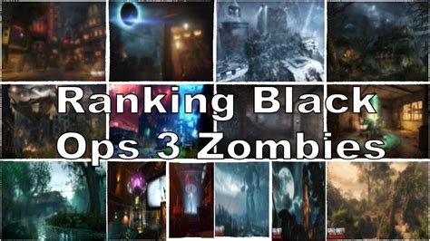 The Best Map In All Of Black Ops 3 Zombies Ranking All Bo3 Zombies And