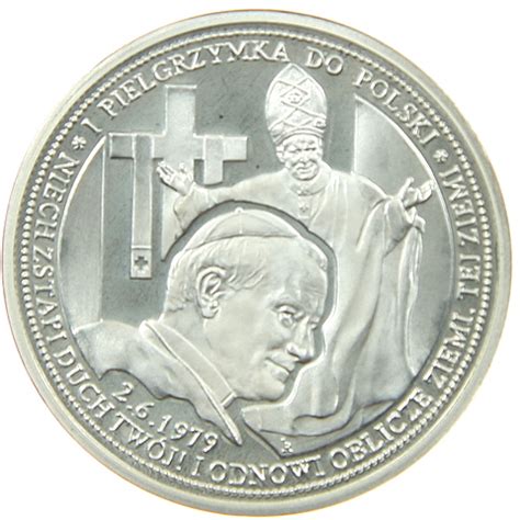 MEDAL I PIELGRZYMKA DO POLSKI JANA PAWŁA II 14061251072 Allegro pl