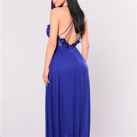 Fashion Nova Dresses Stunning Fashion Nova Royal Blue Dress Poshmark