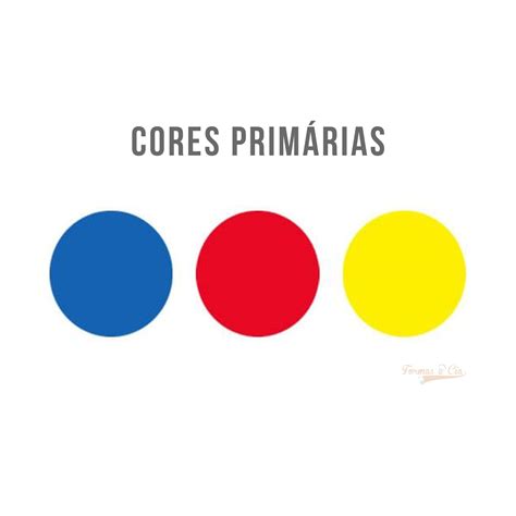 CORES PRIMARIAS | Formas e Cia