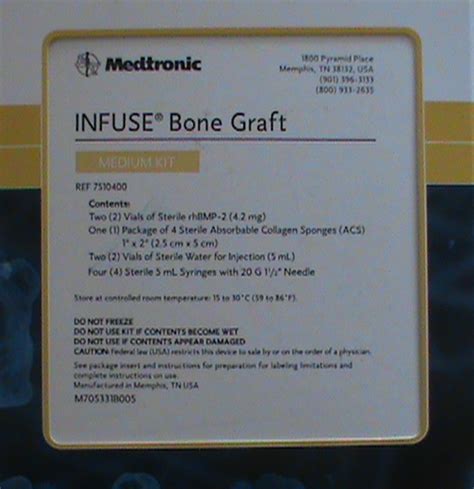 Medtronic Infuse Bone Graft Medium Kit- 5.6 cc