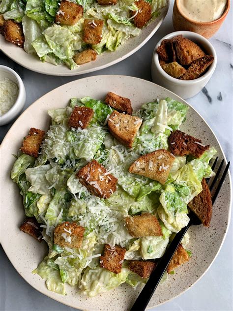 The Best Healthy Classic Caesar Salad Rachlmansfield