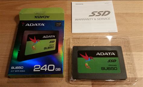 Adata SU650 SSD 240GB 3D NAND Review - MyRandomTechBlog.com