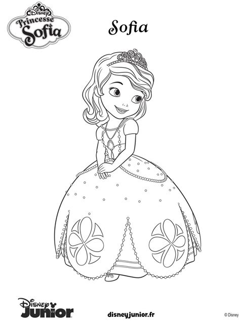 Disney Princess Sofia Coloring Pages Bellajapapu