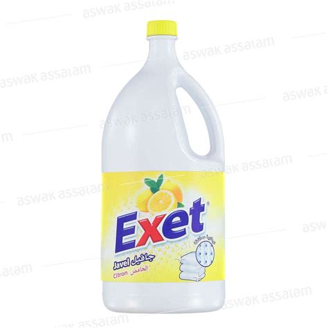 EAU DE JAVEL CITRON 2 5L EXET Aswak Delivery Livraison à domicile à