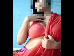 Extreme Hot Indian Girlfriend Showing Her Big Boobs In Webcam Red Hot