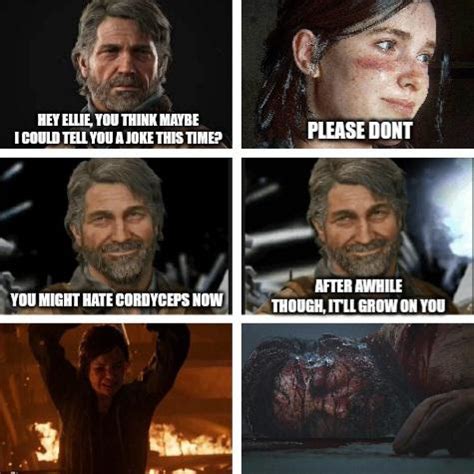 When Joel tells the jokes... : r/TheLastOfUs2