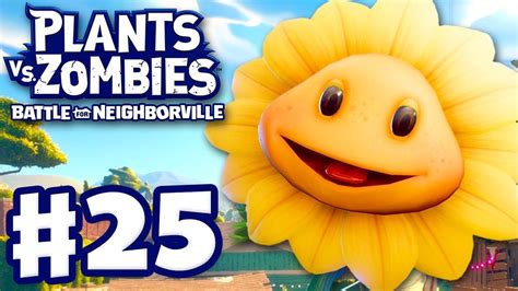 Sunflower Plants Vs Zombies Battle For Neighborville Gameplay