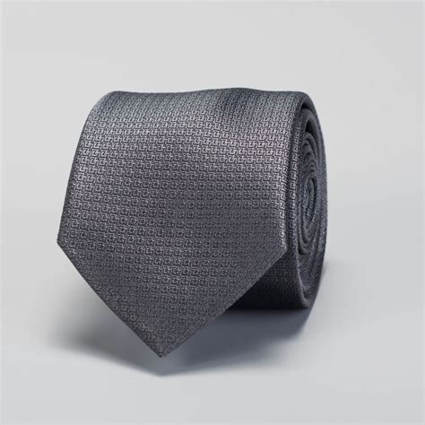 Silk tie in gray | Tailor Store®