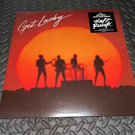 Daft Punk Get Lucky Album Cover