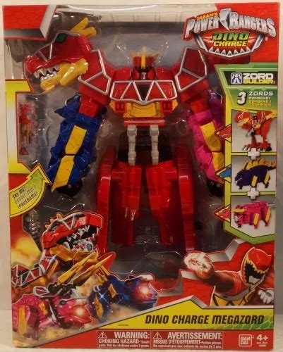 POWER RANGERS DINO Charge Megazord 3 Zords Combine Zord Builder Super T