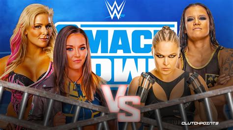 Wwe Tegan Nox Natalya Want Ronda Rousey Shayna Baszler