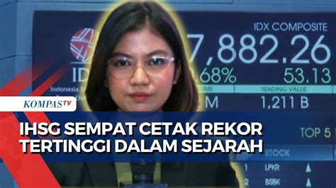 Sempat Cetak Rekor Tertinggi Bagaimana Proyeksi Pergerakan IHSG Hari