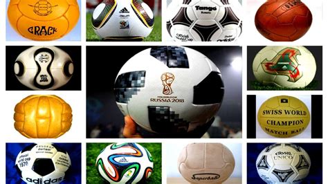 Todos Los Balones De Los Mundiales De F Tbol Youtube