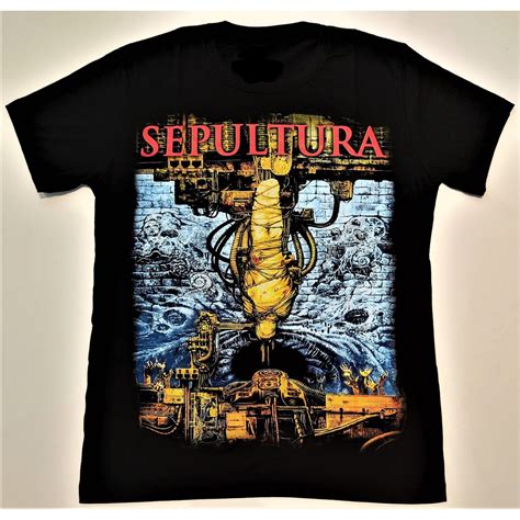 Camiseta Sepultura Chaos A D Shopee Brasil