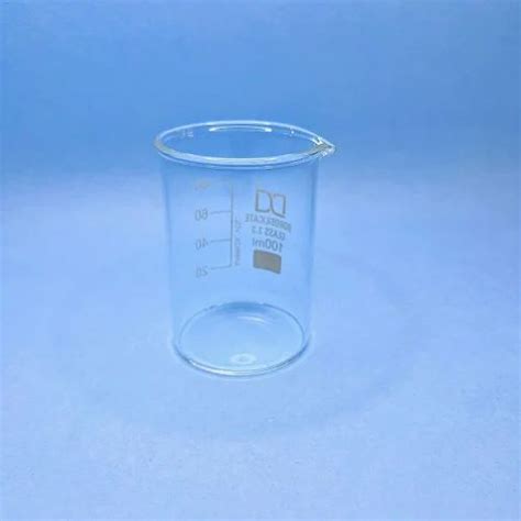 Cylindrical 100ml Glass Beaker For Laboratory At ₹ 51piece In Belagavi