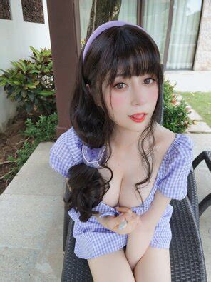 Baiyin811 白银81 Purple Dress Baiyin811 白银81 Purple Dress 19 Porn Pic