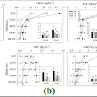 Changes In Mean Soil Microbial Biomass C A Soil Microbial Biomass N