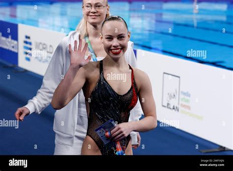 Artistic Swimming Woman Solo Technical Hi Res Stock Photography And