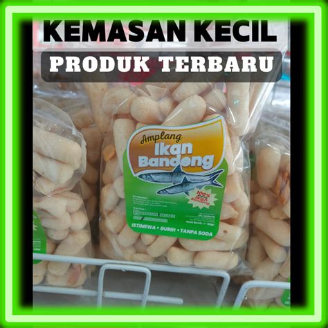 Jual Amplang Ikan Bandeng Kemasan Kecil 100gr Produksi UD Harmas Kuku