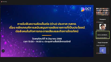 “สภาดิจิทัลฯ” จัดประชุมออนไลน์คณะกรรมการ ถกข้อคิดเห็นต่อ ร่าง ประกาศกสทช เรื่อง หลักเกณฑ์การ