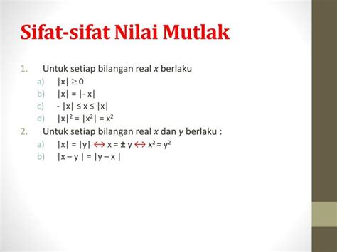 Nilai Mutlak Pengertian Dan Sifatnya Lengkap Madenginer