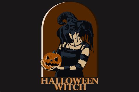 Halloween witch silhouette design 3794023 Vector Art at Vecteezy